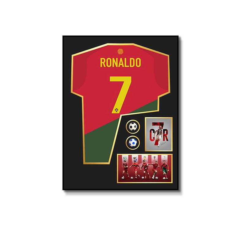 Ronaldo Collection Modern Glass Crystal 3D Wall Painting for Bedroom or Bedside Decor