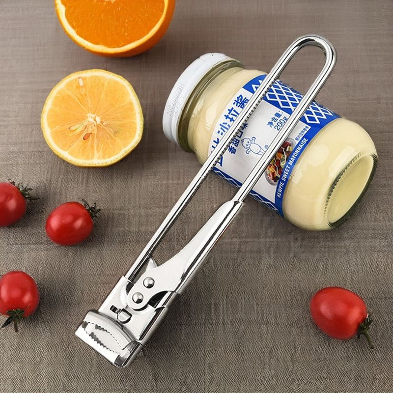 Custom Shape Adjustable Non-Slip Bottle Opener for Easy Opening of Bottles and Cans