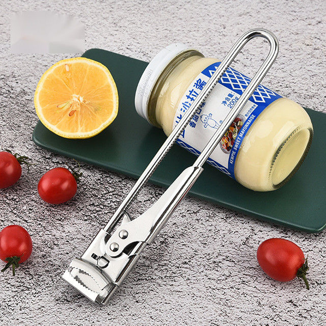 Convenient Can Opener Tool with Labor-Saving Twist Cap Design and Adjustable Handle