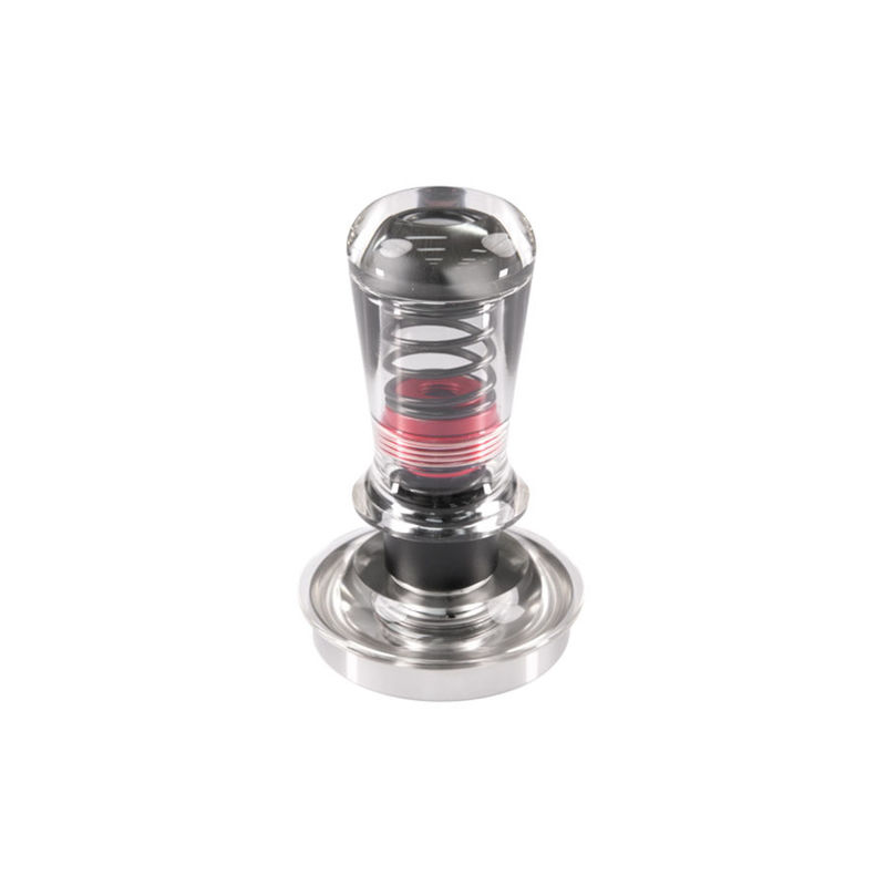 Constant Force Teaching Powder Bowl 58mm Transparent Espresso Tamper Set for Kitchen