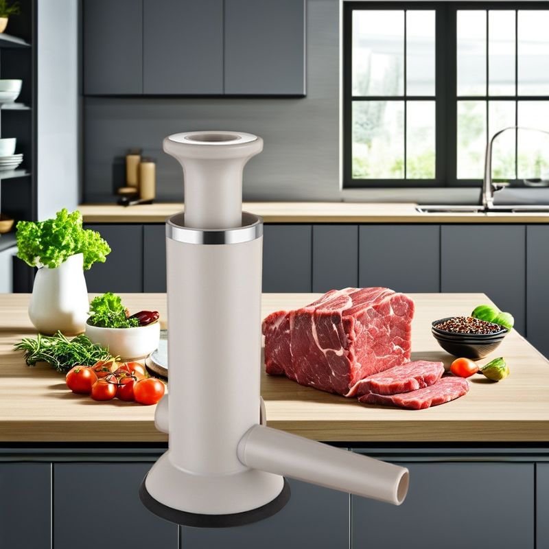 Kitchen Tool Manual Sausage Enema Machine for Making Small Meatballs and Shrimp Slips