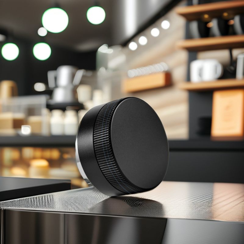 Ceramic Type None Coffee Tampers with Gravity Design and Aluminum Alloy Construction