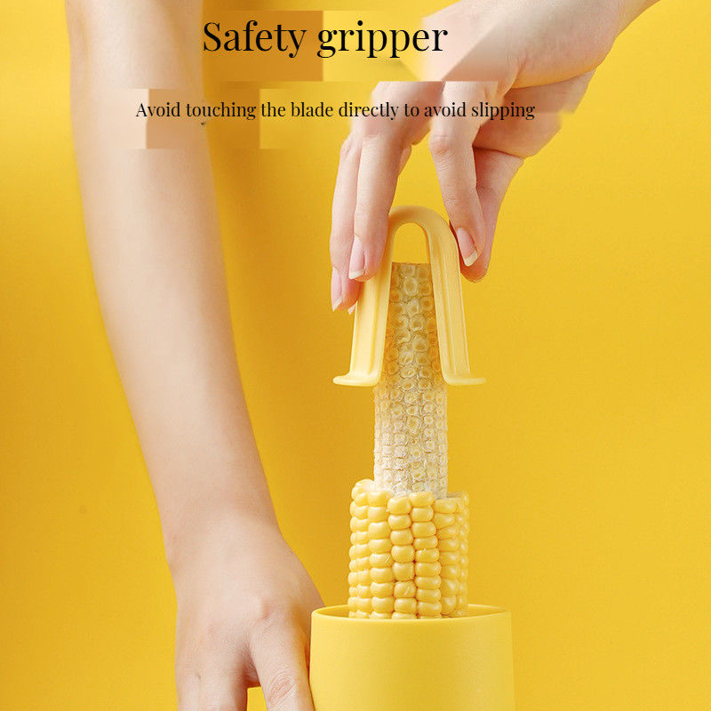 Hand Vegetable Slicer Stainless Steel Corn Stripper Sheller Grater for Baby's Food