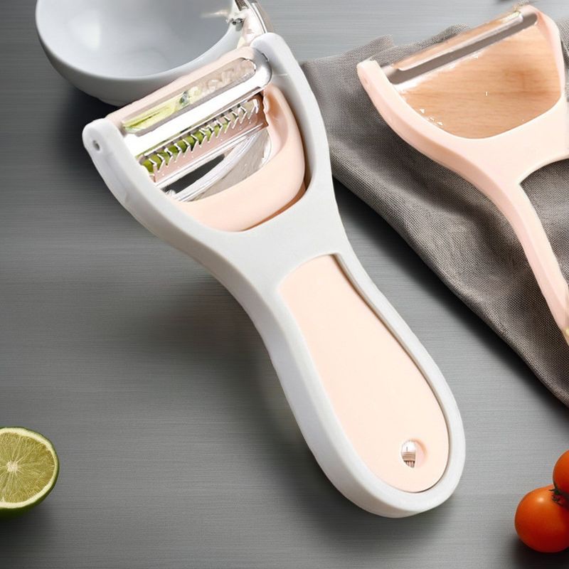 Sustainable Hand Vegetable Slicer with Easy-Grip Handle and Sharp Stainless Steel Blade for Quick
