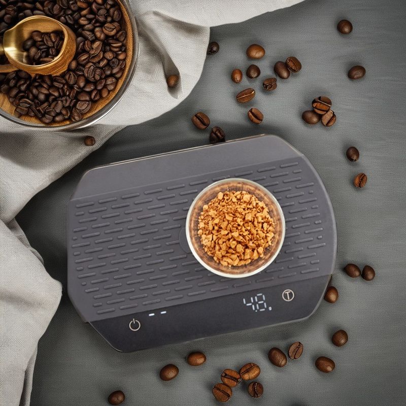 Coffee Tea Tools Type Other USB Rechargeable 3kg/0.1g Household Scale with Silicon Pad