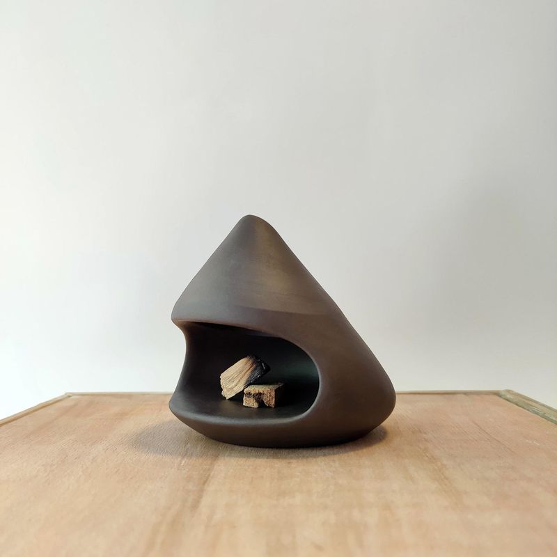 Metal Home Decoration Mini Incense Burner Holder with Stick Backflow Ceramic Design