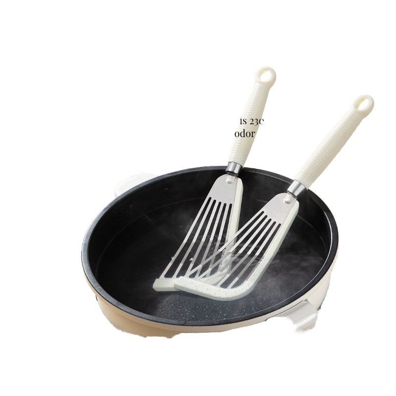 Stainless Steel Slotted Fish Spatula for Durable Kitchen Tools and Safe Food Handling