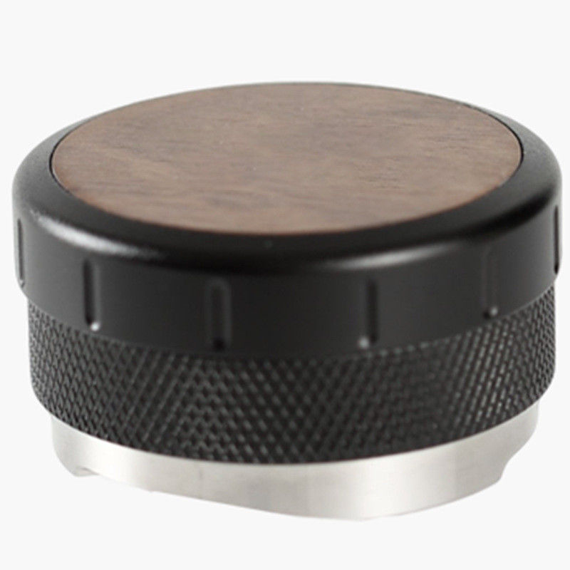 NO 2024 Portable Espresso Coffee Adjustable Height Walnut Wood Stainless Steel Base 51MM 53MM Aluminium Barista Tools