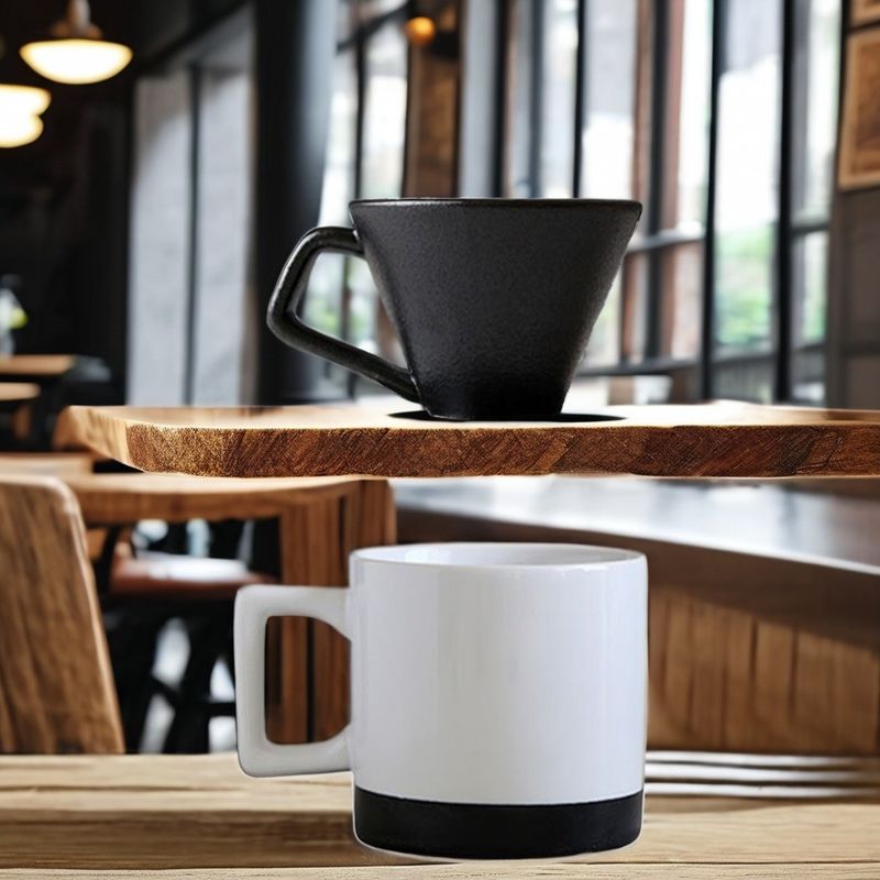 Classic Coffee Filter Maker for Modern Fashionable Style Ceramic Porcelain Coffee Cup