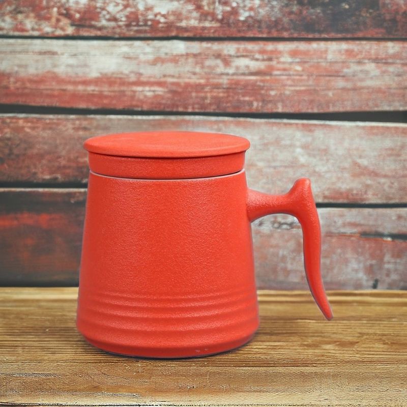 Nostalgia-Inspired 900cc White Porcelain Tea Pot Set Classic Design Style for Coffee Cups