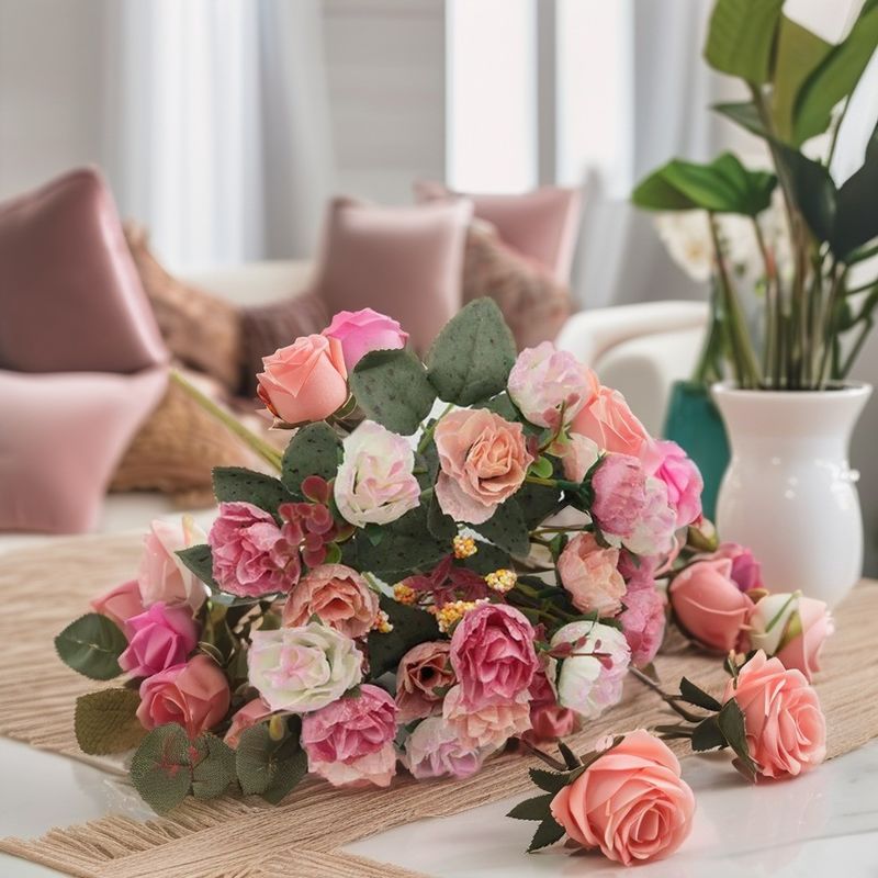 Beautiful Colorful Artificial Flowers The Perfect Choice for Home and Holiday Decor