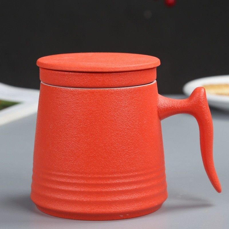 900cc Ceramic Tea Pot Set in Classic White Design with Complimentary Cups and Saucers