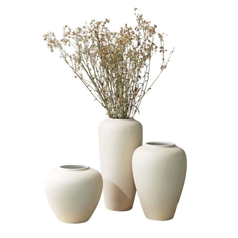 Tabletop Vase Modern Age Japanese Style Antique Ceramic Bowl for Wedding or Home Decor