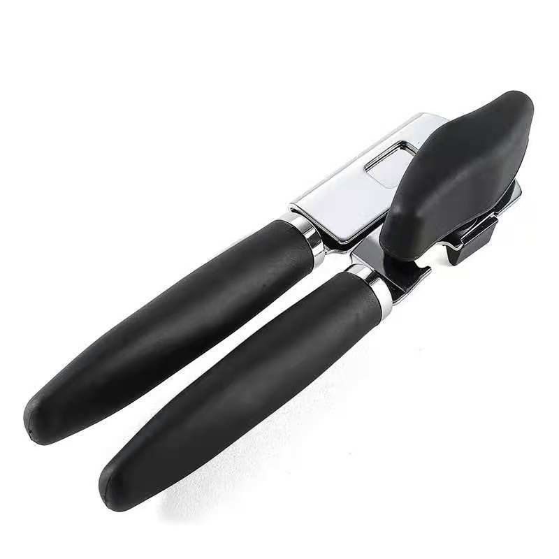 Manual Can Opener Stainless Steel Smooth Edge Safety Beer Bottle Opener for Commercial