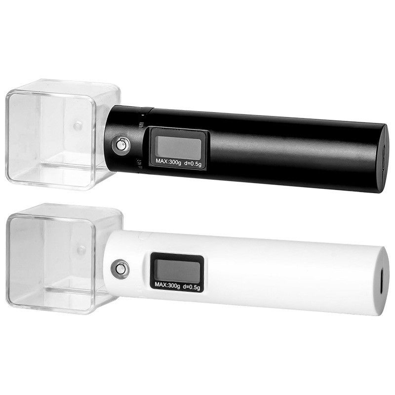 0.5g-300g Range BAMBOO Digital Measuring Spoon with Type C Port and Dual-Unit Display