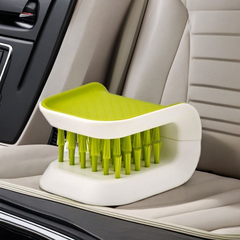 Multi-Functional PP and Nylon Scrub Kitchen Blade Cleaning Brush for Cutlery Cleaning