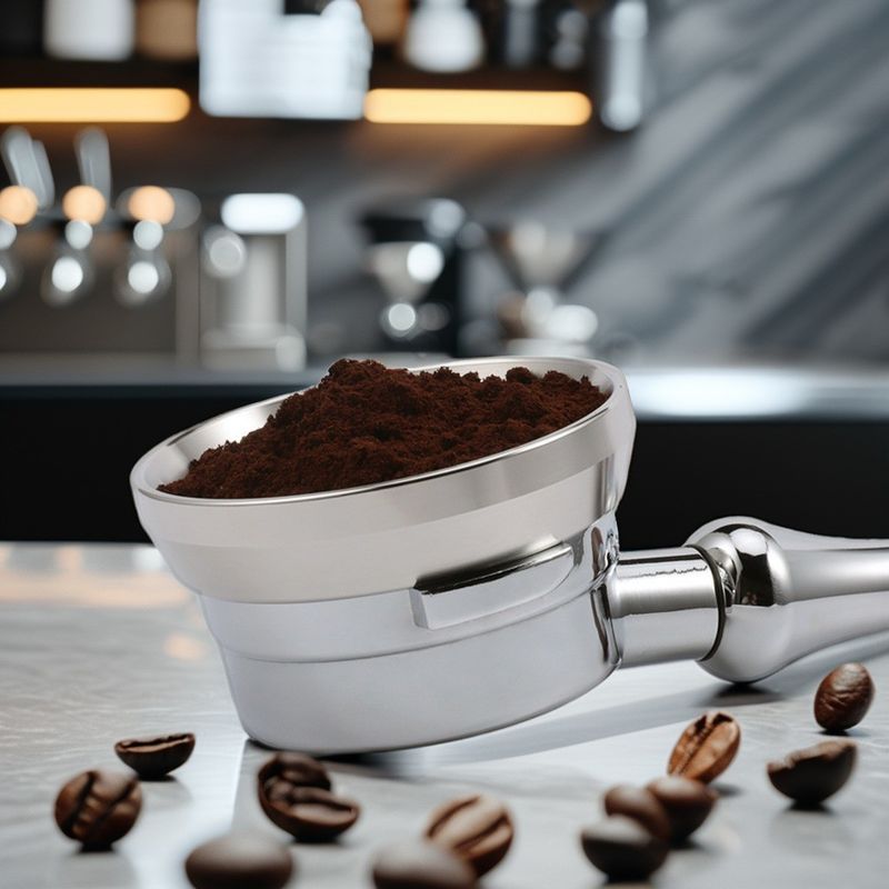 Intelligent Design Metal Coffee Dosing Funnel Eco-Friendly Portafilter Precision Tool