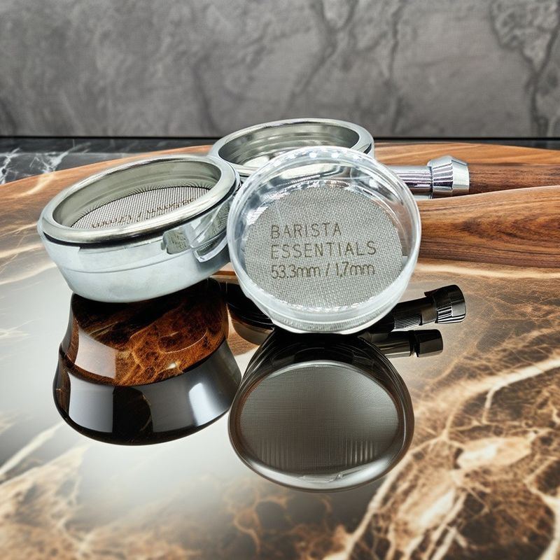 Minimalist Design 58mm Customized Size Stainless Steel Coffee Filter for Espresso Puck