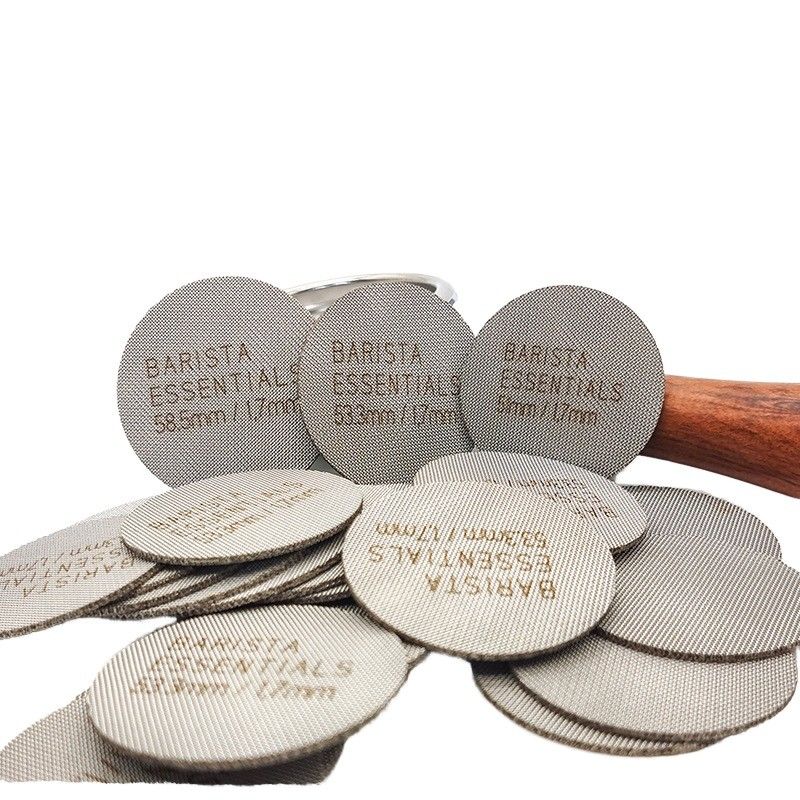 Stainless Steel Bottomless Puck Screen 1.7mm Coffee Filter Gasket for Coffee Grinders