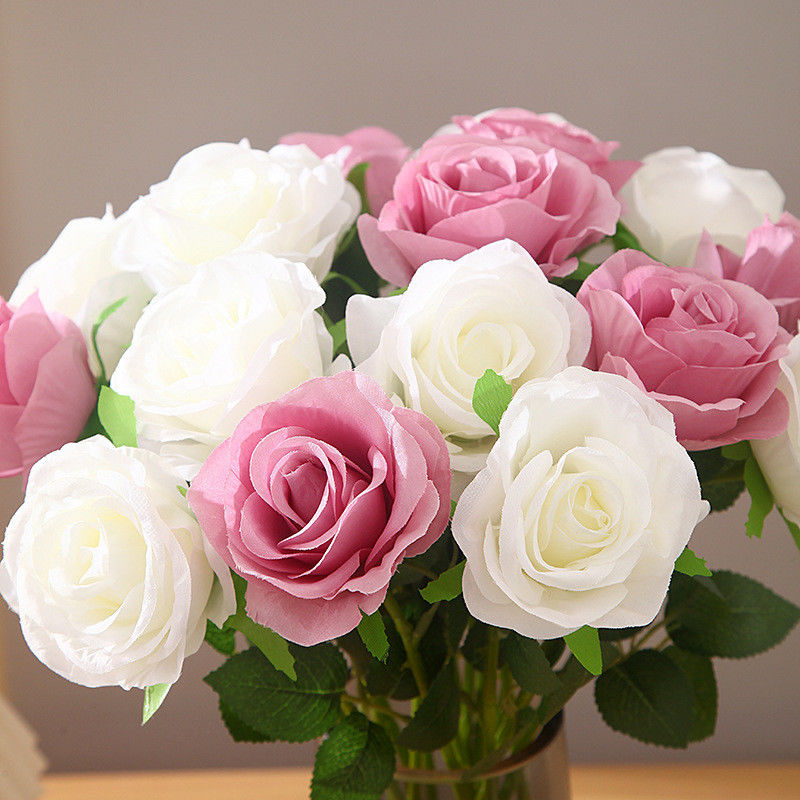 Mother's Day Floral Decorative Flowers Eco-friendly Small White Chrysanthemum Bouquet