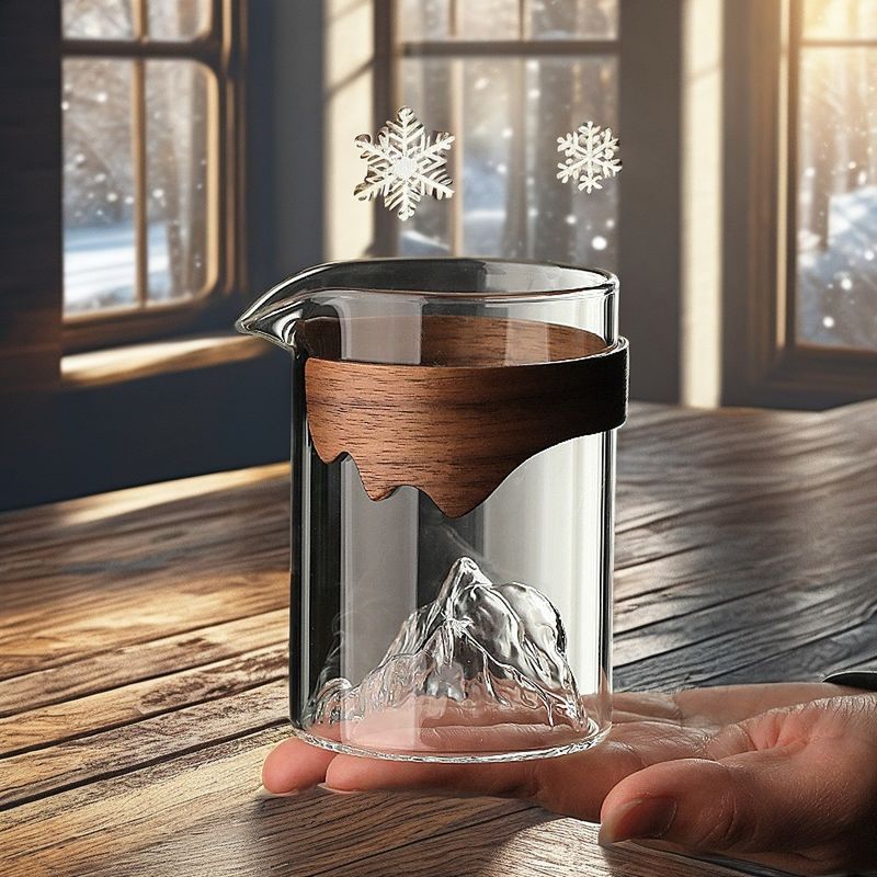 Classic Design Handmade Tea Cup for Hotel Transparent 240ml Eco-Friendly Glass Cup