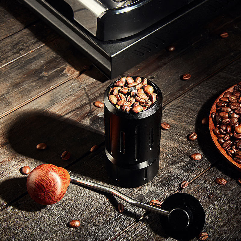 Cordless Coffee Grinder with Modern Design Adjustable Speed and Reusable 48mm Flat Burr