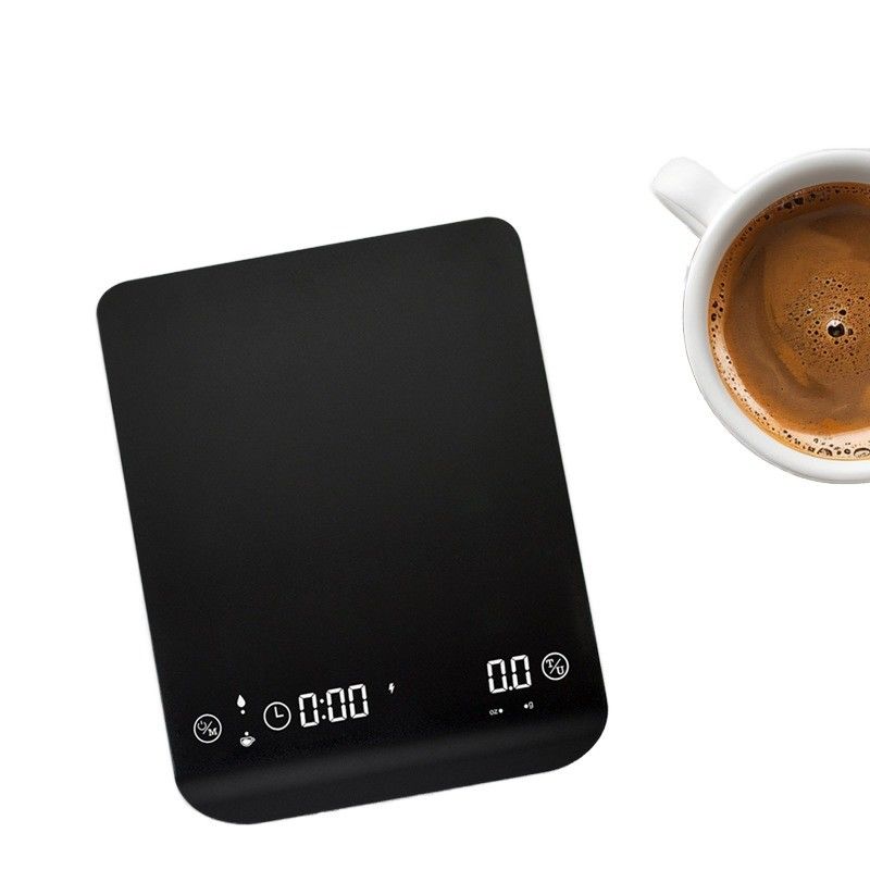 3kg/0.1g Rechargeable Digital ABS Coffee Scale with Timer High Precision and Stocked