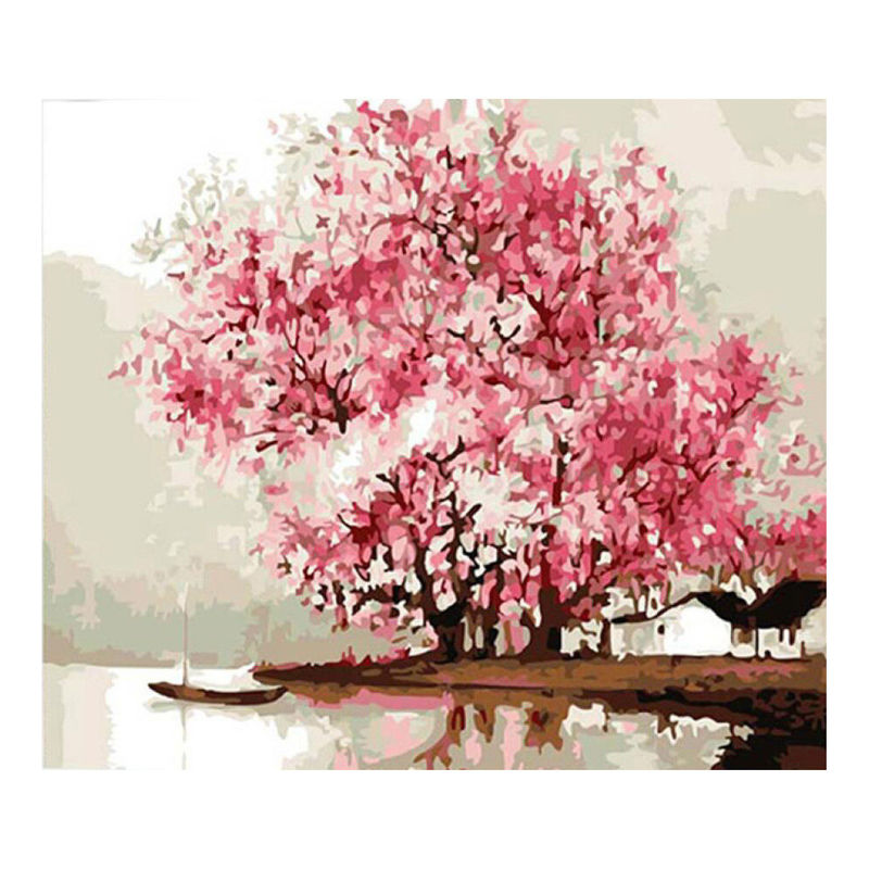 Create a Classical Style Landscape Portrait with Our DIY Hand-Painted Oil Art Canvas Kit