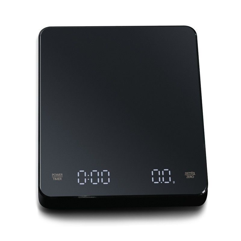 Easy to LED Electronic Coffee Scale 1-3000g Capacity 250mAh Battery Minimalist Design
