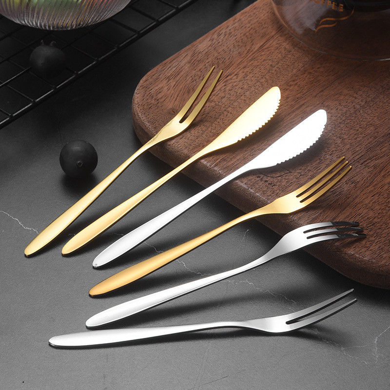 High Mirror Polish 304 Stainless Steel Cutlery Set for Home Elegance and Durability