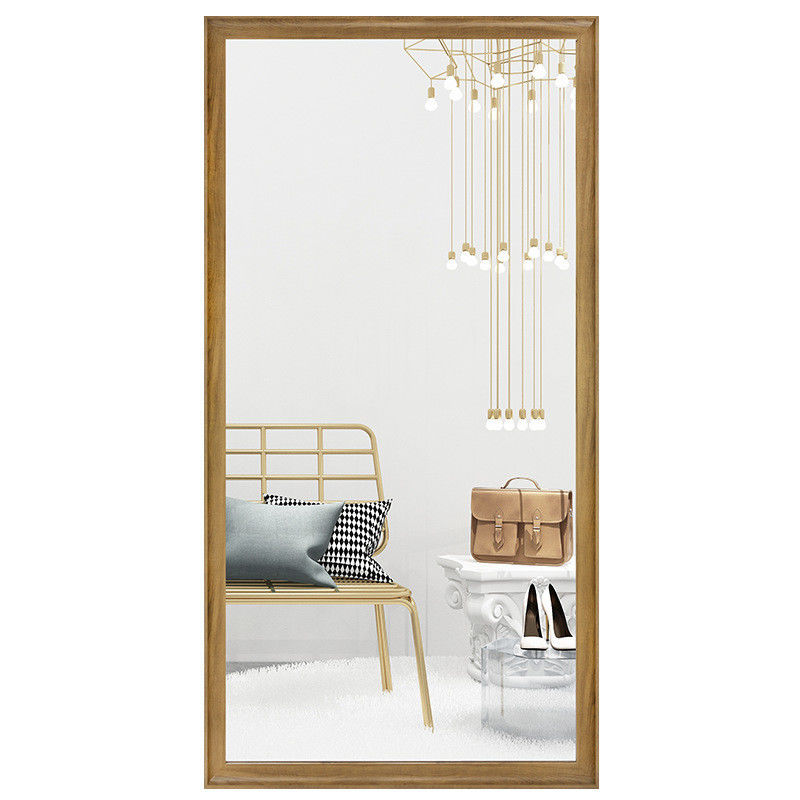 Custom Large Full Size Long Wall Floor Standing Mirror with Glass Rectangular Frame