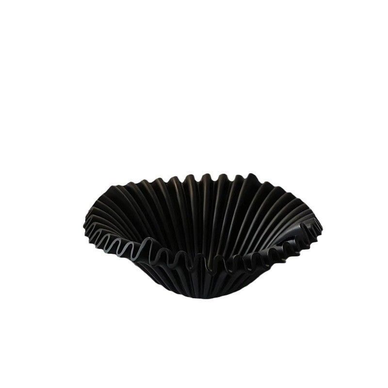 Modern Luxury Plastic PET Plate Light Multi-Color Round Salad Fruit Bowl for Storage