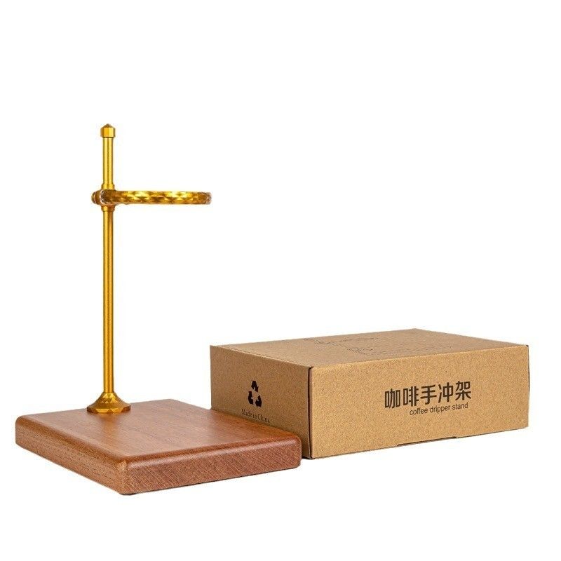 Upgrade Your Coffee Setup with Solid Wood Drip Stand and Food Grade Filter Station