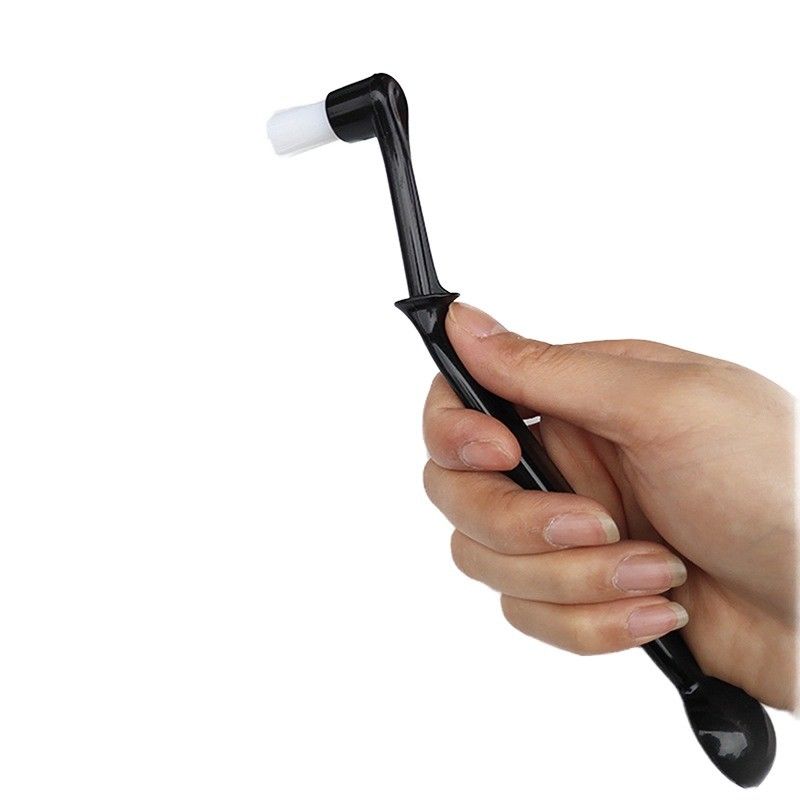 Nylon Espresso Brush and Hand- Stand Knock Box in Modern Home Espresso Maintenance Kit