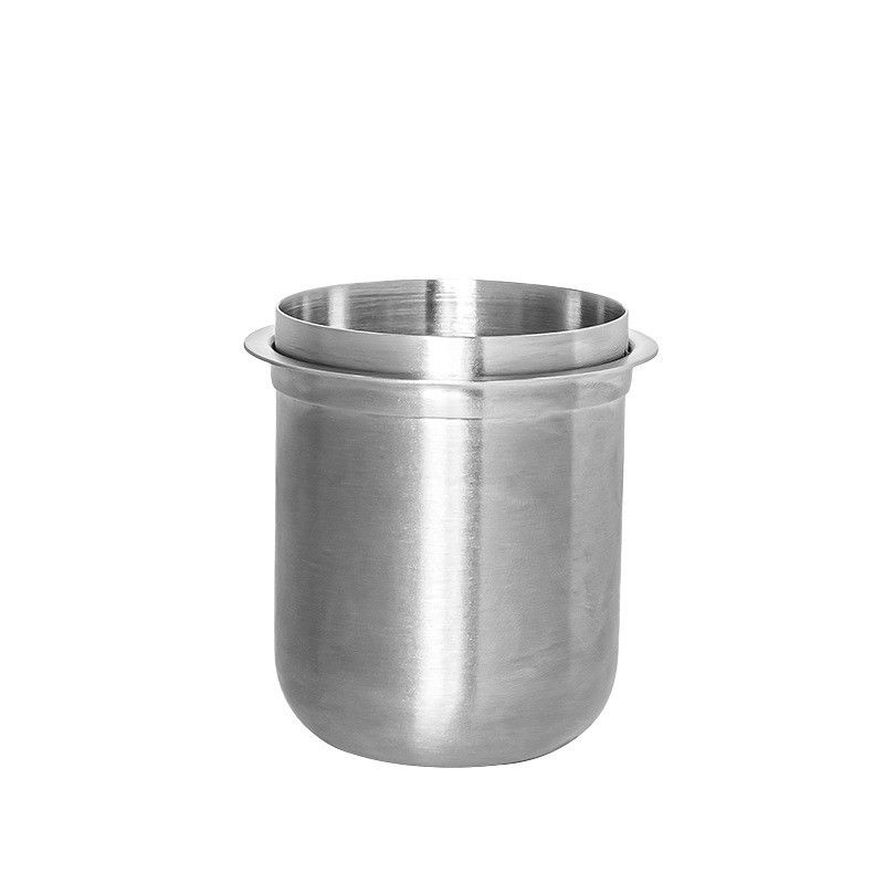 Food Storage Container Canister Modern Stainless Steel Coffee Dosing Cup for Kitchen