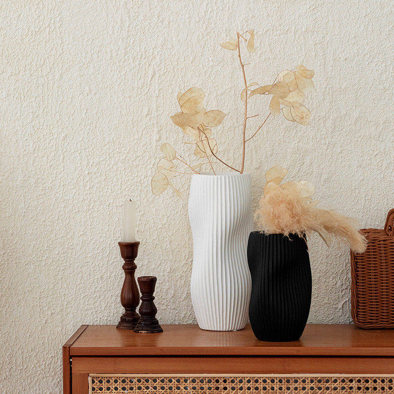 Modern Customized Color Porcelain Flower Arrangement Device with Water-Raised Design