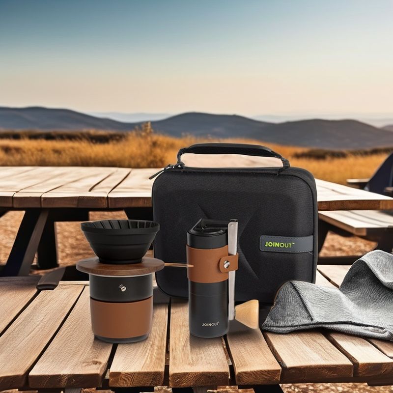 Bone Ceramic Filter Cup for CLASSIC Design Style Outdoor Portable Coffee Brewing Set