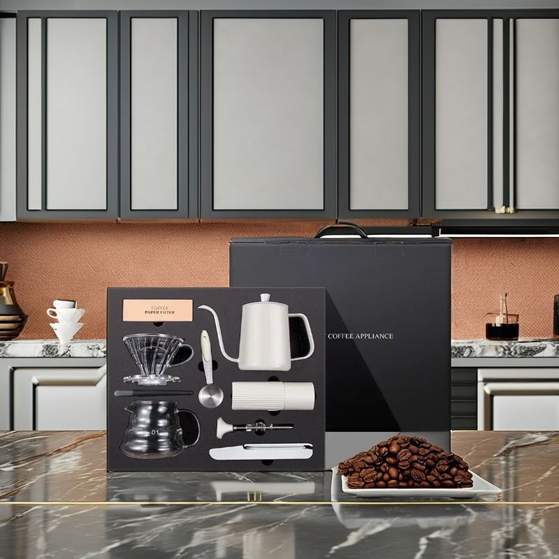 Adjustable Speed Cordless Reusable Manual Mill Portable 48mm Flat Burr Coffee Grinder
