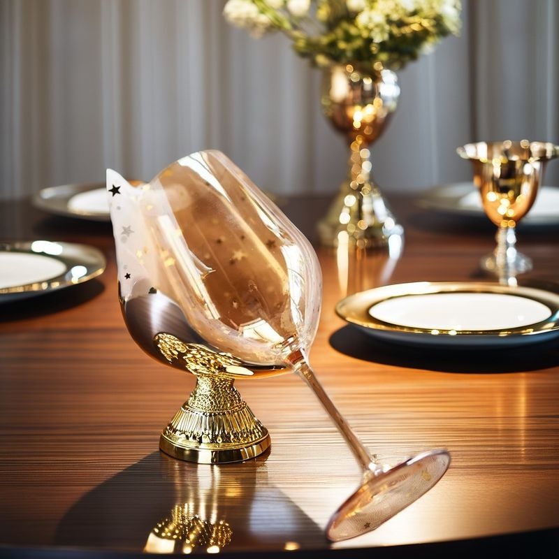 Direct Luxury Amber U-Shaped Wine Goblets for Red Wine Lovers Custom Private Label