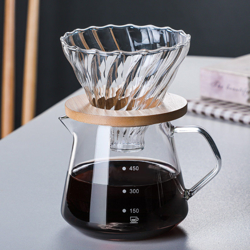 Customized Size V-Shape Metal Shelf Tea Tools Coffee Dripper Stand Filter Paper Holder