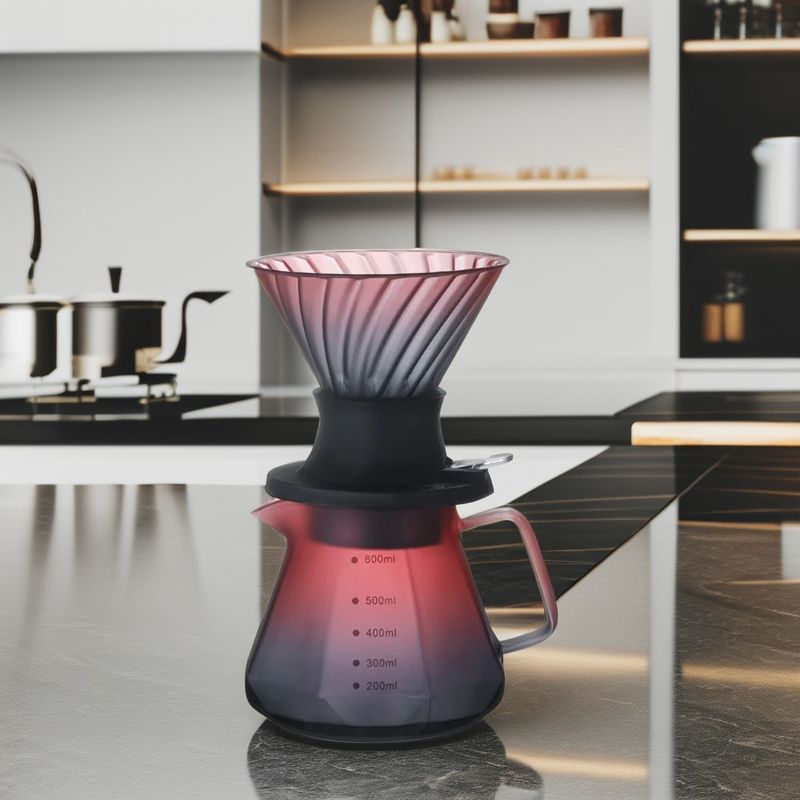 Stainless Steel Filter Hand Drip Pot Percolators for Serving Spoon Production Materials