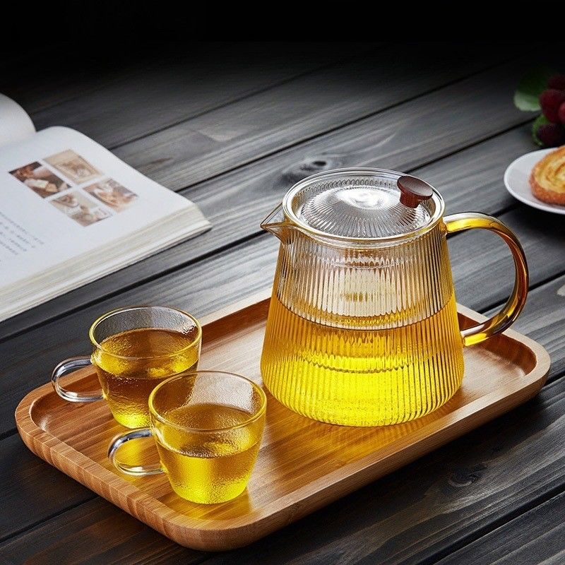 1000ml Capacity Borosilicate Glass Milk Jugs with Classic Design Heat Resistant Handle Customized Size