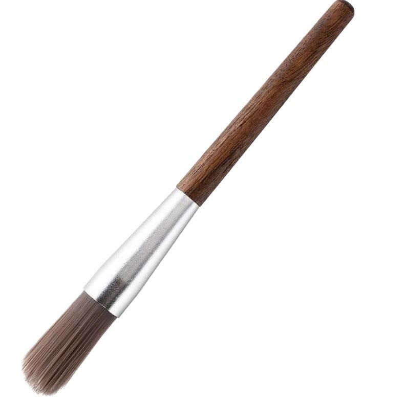 Barista Kitchen Hand Vintage-Style Coffee Grinder Cleaning Brush with Wooden Handle