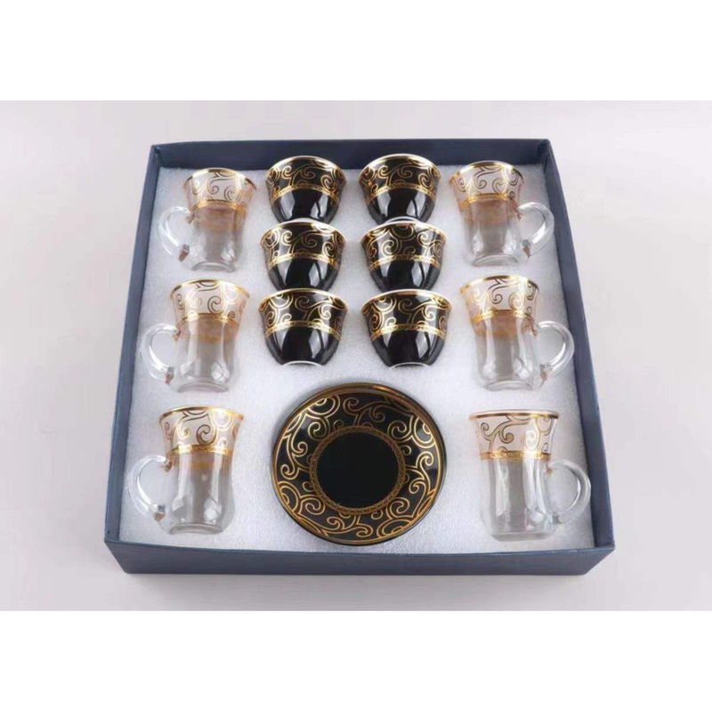 Sustainable Coffee Tea Sets Ceramic Teapot Cup Set with Sugar Milk Pot and Coffee Jug